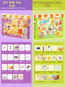 Yizhi | DIY Mini Boba Tea Cup Toy for Girls