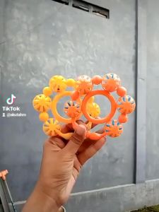 Mainan Kerincingan 5 Bola Isi 2 Pcs OCt 3217 | Kerincingan Bayi Murah Bahan Plastik Tebal Anti Pecah Dan Rusak | Mainan Edukasi terbaru Cocok Untuk Bayi | Mainan Baby Rattle Yang Lucu Dan Bisa Bunyi Kemasan Kantong