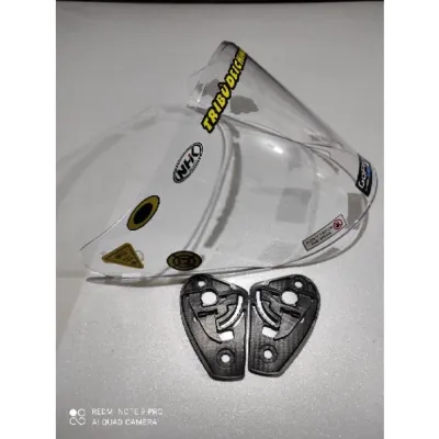 Kaca nhk r1 gratis rachet visor + stiker visor Flat Visor NHK R1