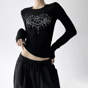 MUYUZI | Fleece Shoulder-Fit Long-Sleeve Slim Fit T-Shirt Base Layer