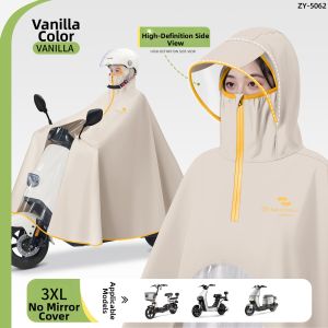 ZHENGYU | Long Thickened Waterproof Womens Scooter Raincoat
