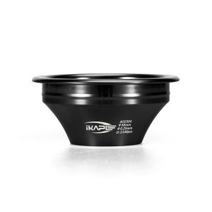 IKAPE | IKAPE Variable Diameter Espresso Portafilter Convex Basket 58mm BlackPrecision High Extraction for 58mm Bottomless Portafilter