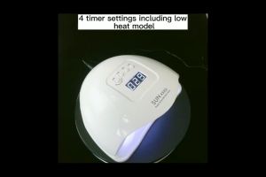 MS.W UV Lamp Nail Dryer 150W Original SUN X5 Plus UV Light For Gel Polish 36 LED Quick Dryer Cure Gel Polish