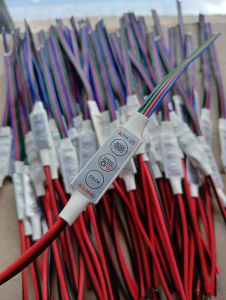 MODUL RGB KEDIP 4 JALUR (5-24V) 23 MODE KEDIP VARIASI LED GRILL MOBIL TRUK BUS