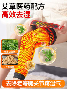 Argy Wormwood Medical Knee Pads Heattech Old Cold Legs Womens Joints Elderly Rheumatic Fever Fall and Winter Mens Special Cold-Proof Cover