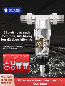 CHUANGXINZHE | Bộ Lọc Nước Gia Đình Inox Dung Lượng Lưu Lượng Lớn