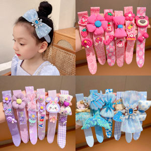 Cute Cartoon Magic Hairband Childrens Hair Clips Baby Girl Headwear Korean Style Hair Accessories Baby Hair Stickers