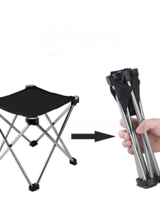 Ghế Gấp Bằng Nhôm Hàng Không Ngoài Trời Bàn Chân Bốn Ghế Câu Cá Di Động Đồ Dùng Du Lịch Bằng Thép Hợp Kim Giường Ngủ Ngoài Trời Trang Chủ