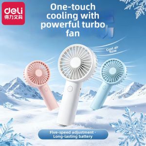 deli | Portable Silent Natural Breeze Small Fan Mini