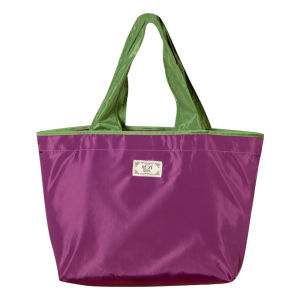 GStar Women Fashion Drawstring Shopping Bag Foldable Lightweight Grocery Bag Large Capacity Portable Supermarket Nylon Tote Bag Waterproof Outdoor Travel Storage Bag