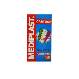 MEDIPLAST Plastic Strips Cartoon Strips (5 Strips | 10 Strips | 100 Strips)