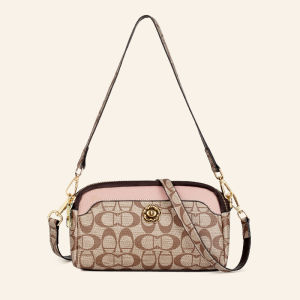 กระเป๋าสะพายข้างผู้หญิงแบบสะพายข้างสำหรับคุณแม่ กระเป๋าโทรศัพท์มือถือขนาดใหญ่ กระเป๋าใต้วงแขน กระเป๋าสะพายข้างแบบสะพายไหล่เดียว กระเป๋าสะพายข้างสไตล์อังกฤษ