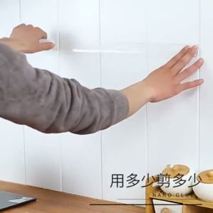 Băng keo nano 2 mặt siêu dính trong suốt dày 2mm chất liệu acrylic dán mọi vật dụng (cuộn 3 mét)