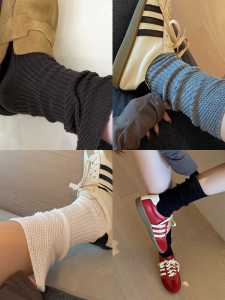 Early Autumn Plaid Splicing Knee High Double Needle Miu Series Handbag in the Desolate Autumn Meet for a Moment