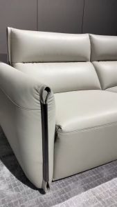 MERAKEE Full-Grain Genuine Leather Electric Recliner sofa 2/3 Seater Color Solution Living Room Furniture XC6608