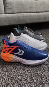 Oldiac Uniqeve - Sepatu Olahraga Pria Running Blue Orange