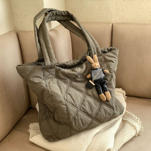 Tote Bag Shoulder Bag Casual Bag 2023 New Arrival Trendy Ins Handbag Japanese and Korean Winter Underarm Bag Bag for Teenagers