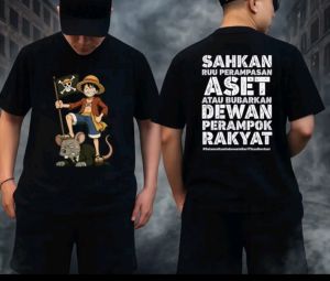 KAOS SAH KAN RUU PERAMPOK ASET VIRAL