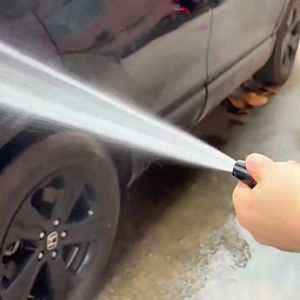 10m-50m black gold rigid water gun head combination water pipe cleaning garden car wash irrigation tools durable water pipe