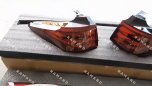 REAR CYSTAL GARISH TAIL LAMP RUNNING BRAKE SIGNAL TOYOTA INNOVA ZENIX ALPHARD V6 WELCOME LIGHT LED