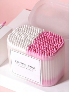 QIAOLESEN | Disposable Makeup and Ear Cleaning Cotton Swabs