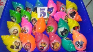 cangkang kelomang warna warni per 100 biji