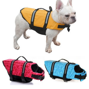 Safety Pet Dog Life Jacket for Dogs Summer French Bulldog Shih Tzu Swimwear Puppy Big Dog Clothing Vest Tshirt