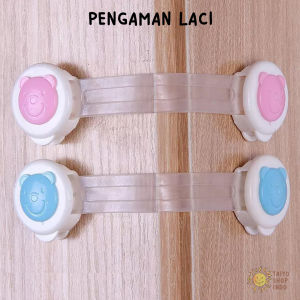 TAIYO Pengaman Laci Lemari Safety Lock Pintu Kulkas Pengait Penahan