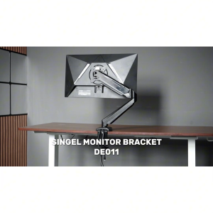 Boovi DE011 Single Monitor Bracket 15" - 32" Black – Breket TV LED LCD Tilt Swivel Rotate 360°