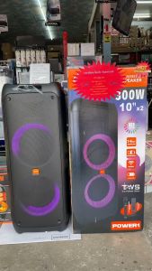 ลำโพงบลูทูธ D-Power รูปแบบ Power1 ลำโพง 10นิ้ว คอมพิวเตอร์ 300W แถมไมค์ลอยและรีโมทคอนโทรล D-POWER ประสบการณ์ 1 ปี