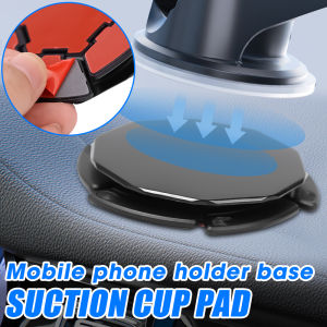 Untoom Dashboard Mounting Pad Disk for Suction Cup Car Phone Mount Adhesive Sticky Phone Holder Disc for Curve Car Dashboard