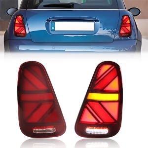 2PCS Brand New Union Jack Style LED Tail Light Replacement Part for BMW Mini Cooper R50 R52 R53 2001-2007