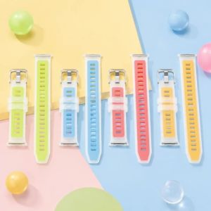 Transparent Silicone Strap for Redmi Watch 5 4 Sports Replacement Bracelet for Xiaomi MiBand 10/9/8 Pro Wristband Correa
