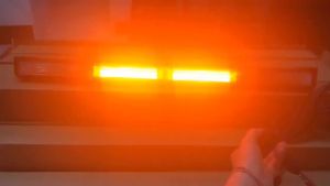 《223》144W COB LED Strobe Light Fireman Car Truck Flashing Emergency Warning Lamp Yellow Red Amber 12V 24V 13