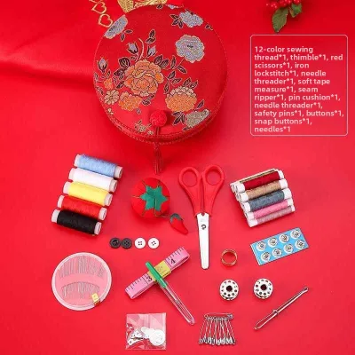 JINTONGCAIZI | Wedding Sewing Kit Box Practical