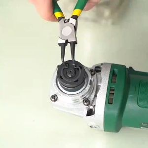 PROMO!! 4 Pcs 10Set Tang Snap Ring Circlip Pliers Set Tang Circlip Bahan CRV Multifungsi Reed Tang Snap Ring Anti Slip