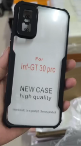 CASE HP INFINIX GT 30 PRO SILIKON CLEAR BENING RING MAGSAVE SOFT CASING HANDPHONE