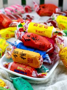 โชคลาภศักดิ์สิทธิ์ขนมมอลโตสข้าวฟ่าง 500 กรัมขนมขบเคี้ยวรสผลไม้แฮนด์เมดขนมจมูกข้าวสาลีจากมณฑลซานตง