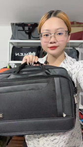 Cặp Đa Năng Cao Cấp Thời Trang Dù Xốp Thái Viền Siêu Bền Hàn Quốc DA KẸP LỀ