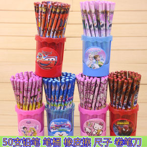 50 Cây Bút Chì HB Không Chì Thân Thiện Với Môi Trường Cho Học Sinh Bút Chì Không Có Đầu Gom Bút Chì Bằng Gỗ Trong Thùng