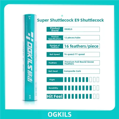 OGKILS | Goose Feather Professional Training Shuttlecock