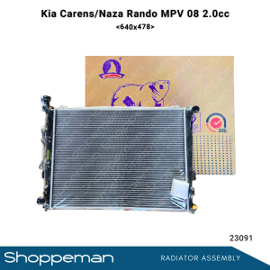 23091 KIA CARENS NAZA RANDO MPV 2008 2.0CC RADIATOR ASSEMBLY A/T 640x478x16mm PA16 1ROW