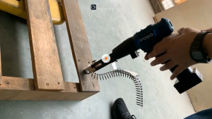 zgyh Automatic Nail Feeder Handheld automatic chain belt screw gun converter for Electric Drill Tool