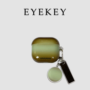 Eyekey Premium Mint Latte Gradient Wireless Bluetooth Silicone Protective Case for Apple Airpods 1/2/3/4 pro 2/3/4 Earphone Covers
