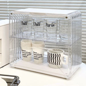Acrylic Box Stackable Transparent Makeup Cosmetic Organizer Desk Organizers Bag Holder Perfume Collection Storage Box