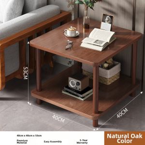 FWTDF | Vintage Style Square Side Table