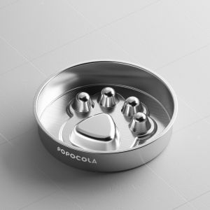 Popocola | Slow Feeding Anti-Tip Anti-Choke Dog Bowl