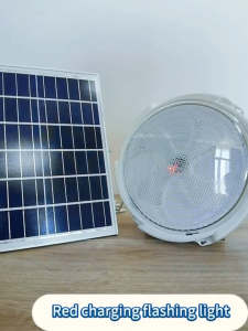 KKSKY 2600W Solar Ceiling Light BUY 1 TAKE 1 IP67 Waterproof Household Indoor Outdoor Solar LED Lamp For Balcony Garage Porch Hall Laundry Room Home Lighting