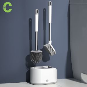 HOMEC แปรงล้างห้องน้ำ 2 หัวแปร 2 ประหยัดพื้นที่