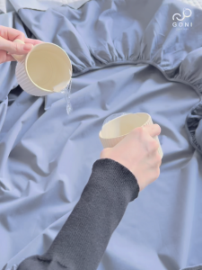 Bộ chăn mền ga gối GONI CHILL Chống Thấm - Ga drap giường bo chun cao 4-25cm kích thước 1m 1m2 1m4 1m6 1m8 2m2